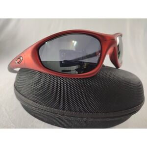 Oakley Straight Jacket FMJ Red SURVIVOR 1999 Gen Black Iridium Made in USA